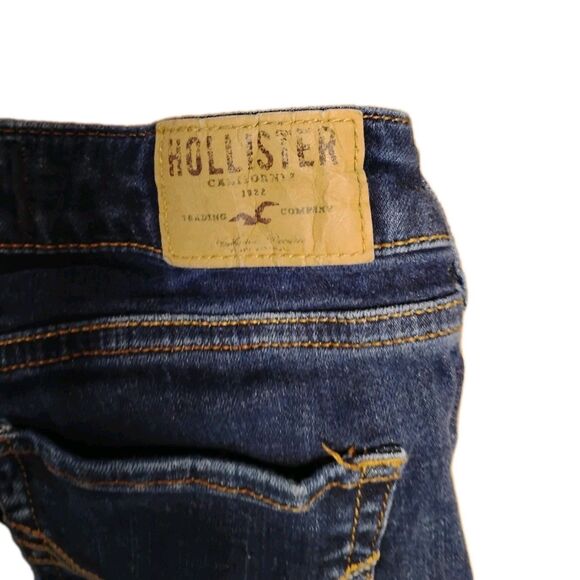 Hollister Women's 24x31 Super Skinny Denim Jeans Y2K Boho - Picture 5 of 7